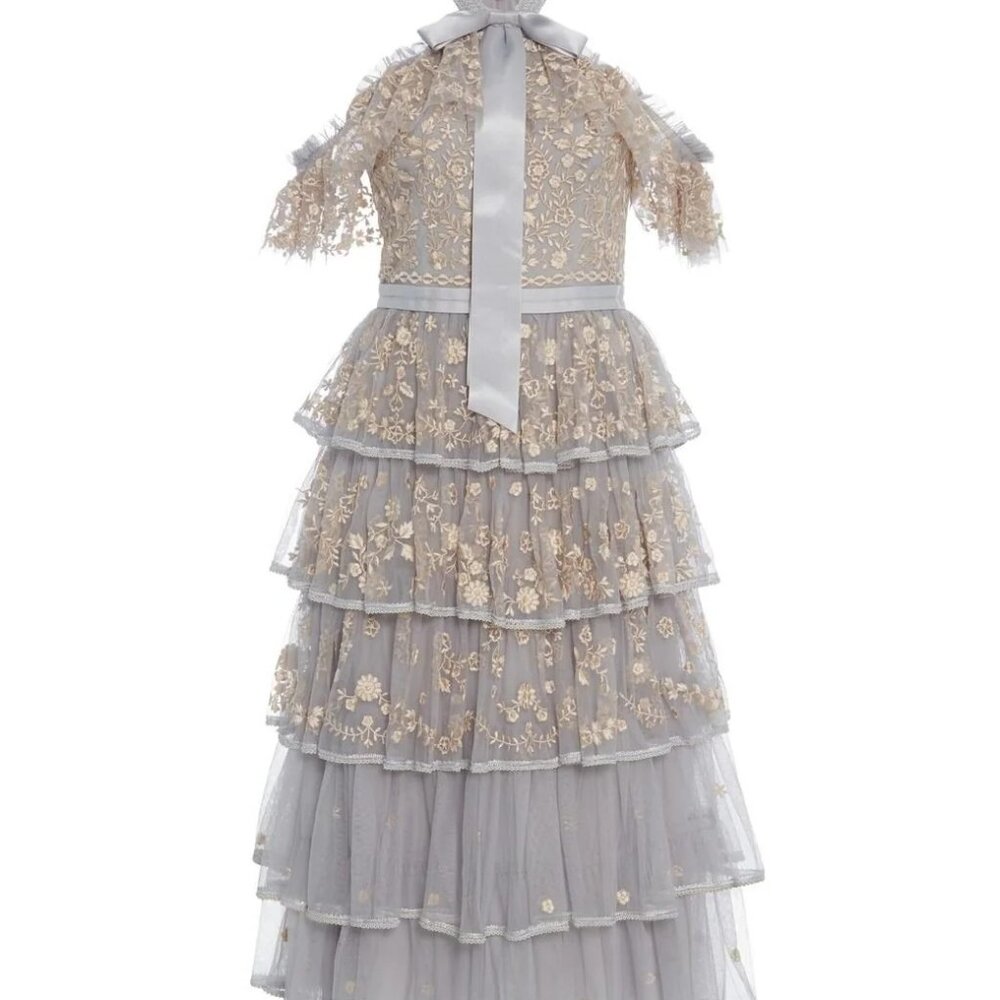 Needle & Thread Zelda Midi Dress Size 4